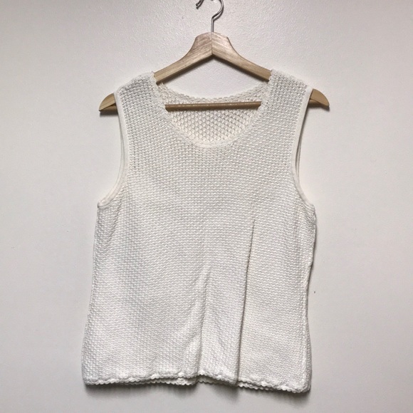 Cute knit summer tank top - Picture 1 of 2